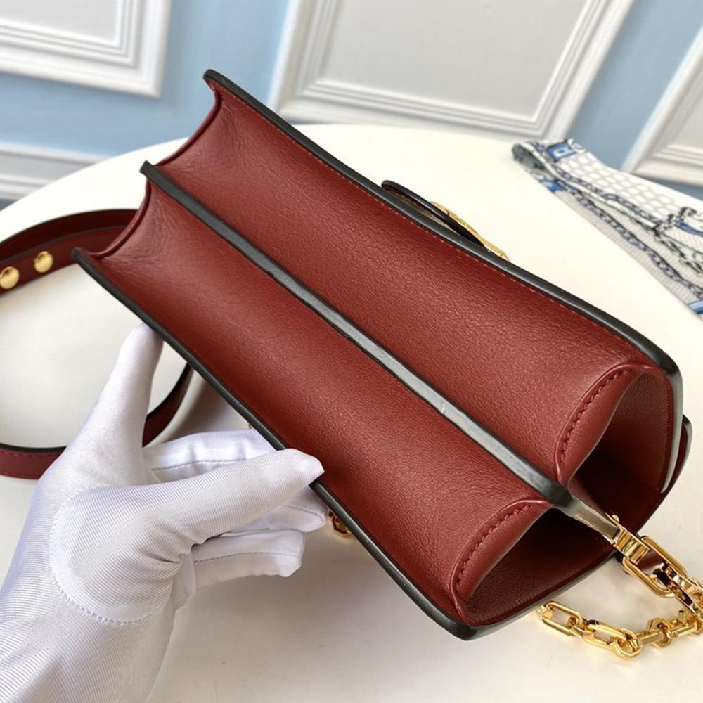 LV DAUPHINE MM Cherry Red