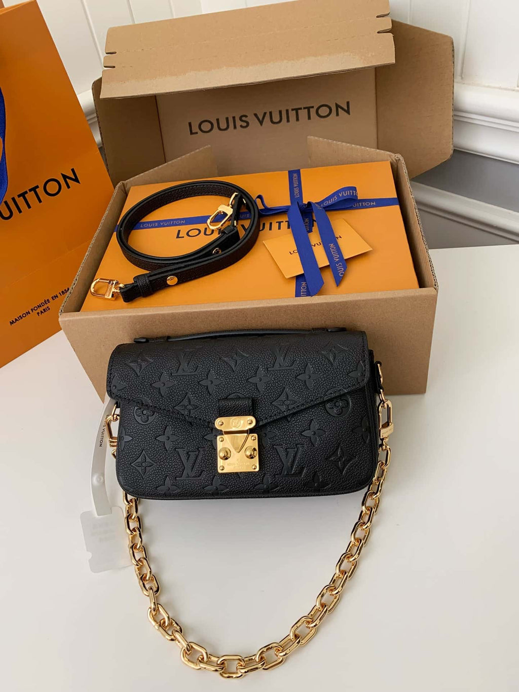 Louis Vuitton Monogram Empreinte Handbag