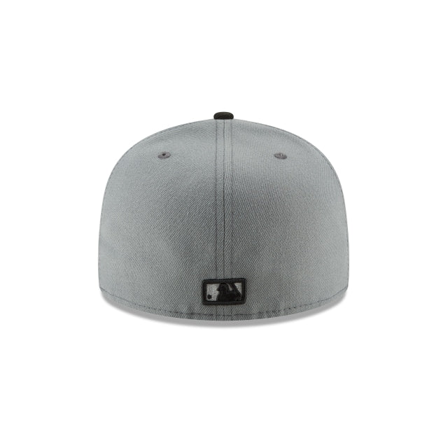 Los Angeles Dodgers Storm Gray Basic 59FIFTY Fitted Hat