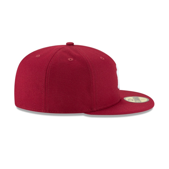 New York Yankees Cardinal Basic 59FIFTY Fitted Hat