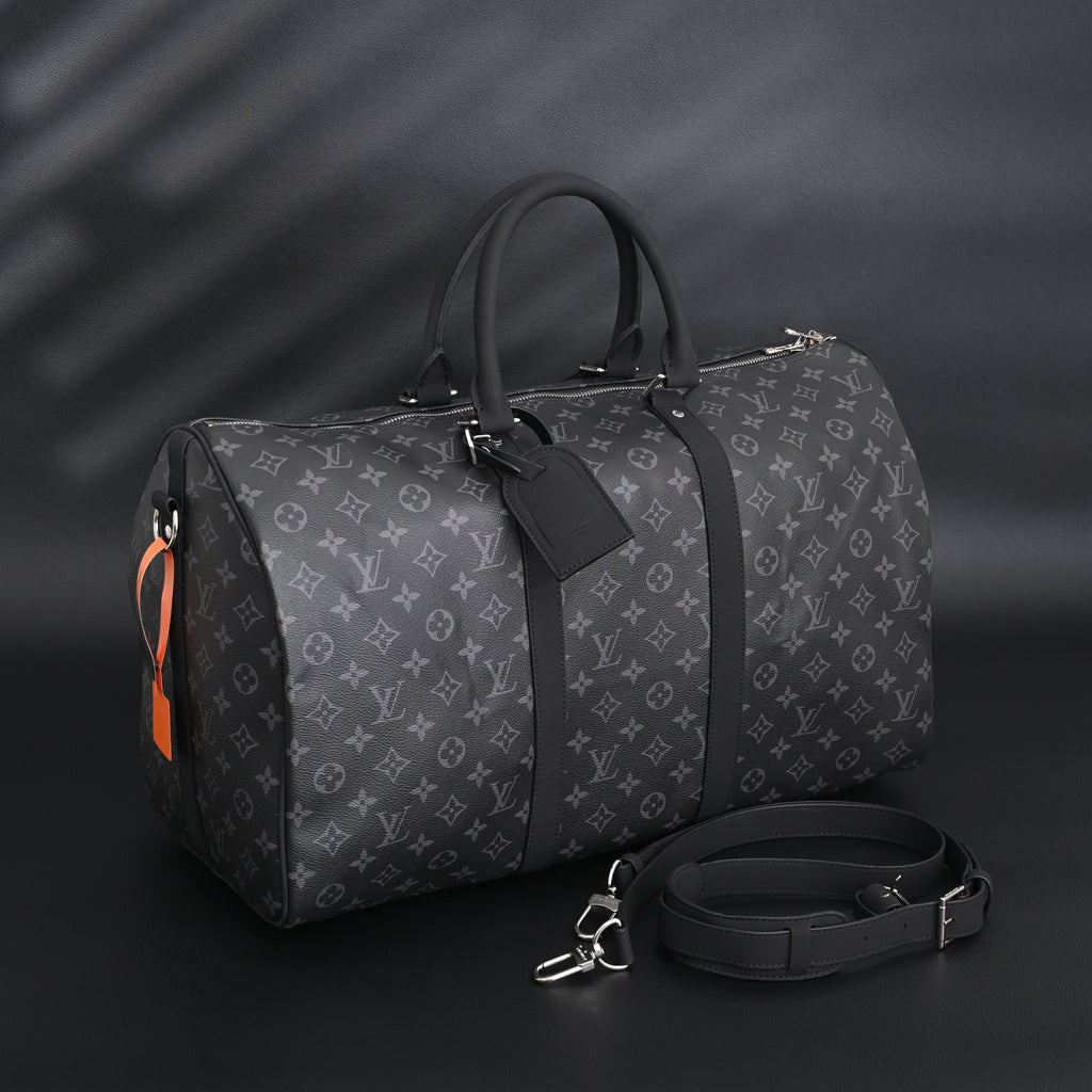 Louis Vuitton Keepall Bandoulière 50 Monogram Eclipse