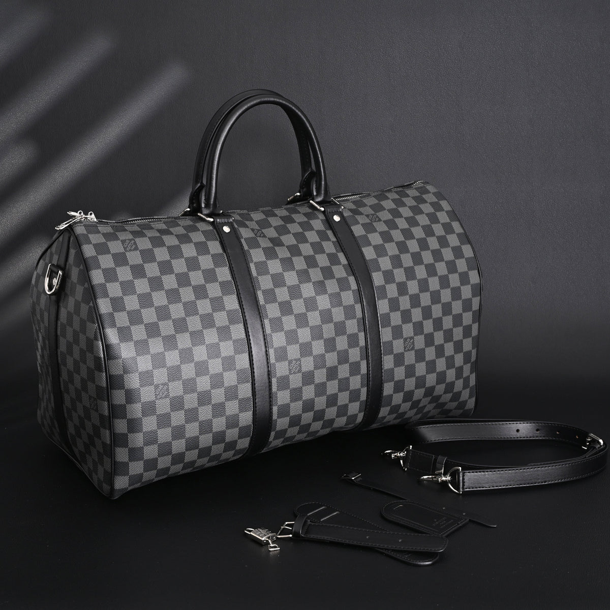 Louis Vuitton Keepall Bandoulière 45 Damier Graphite Canvas