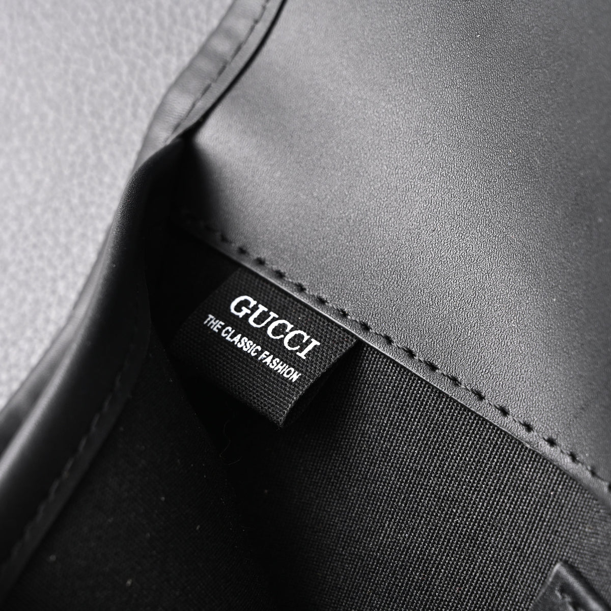 Gucci Ophidia GG Supreme Belt Bag – Black/Grey with Web Strap