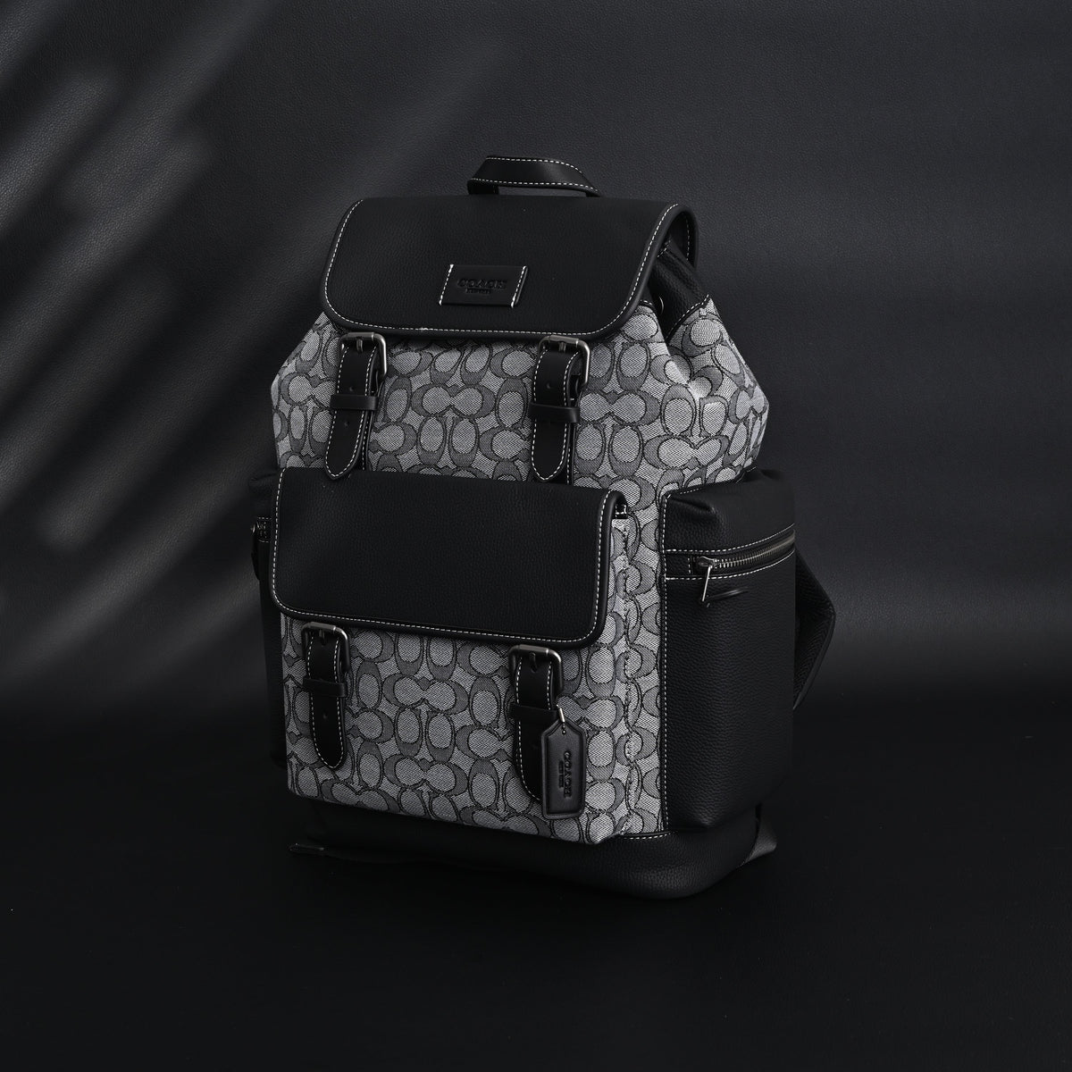Coach CH Sprint Backpack – Signature Canvas & Leather