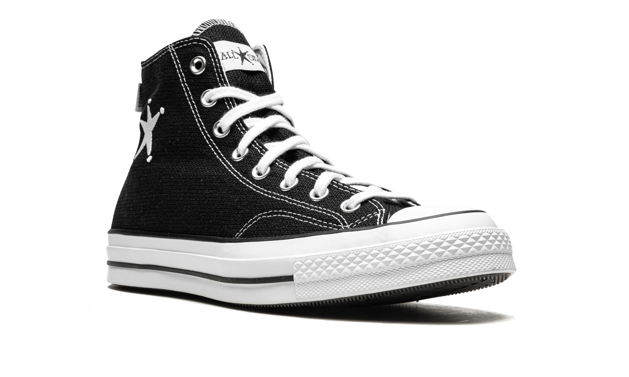 Chuck Taylor All Star 70 Hi "Stussy Black" A01765C