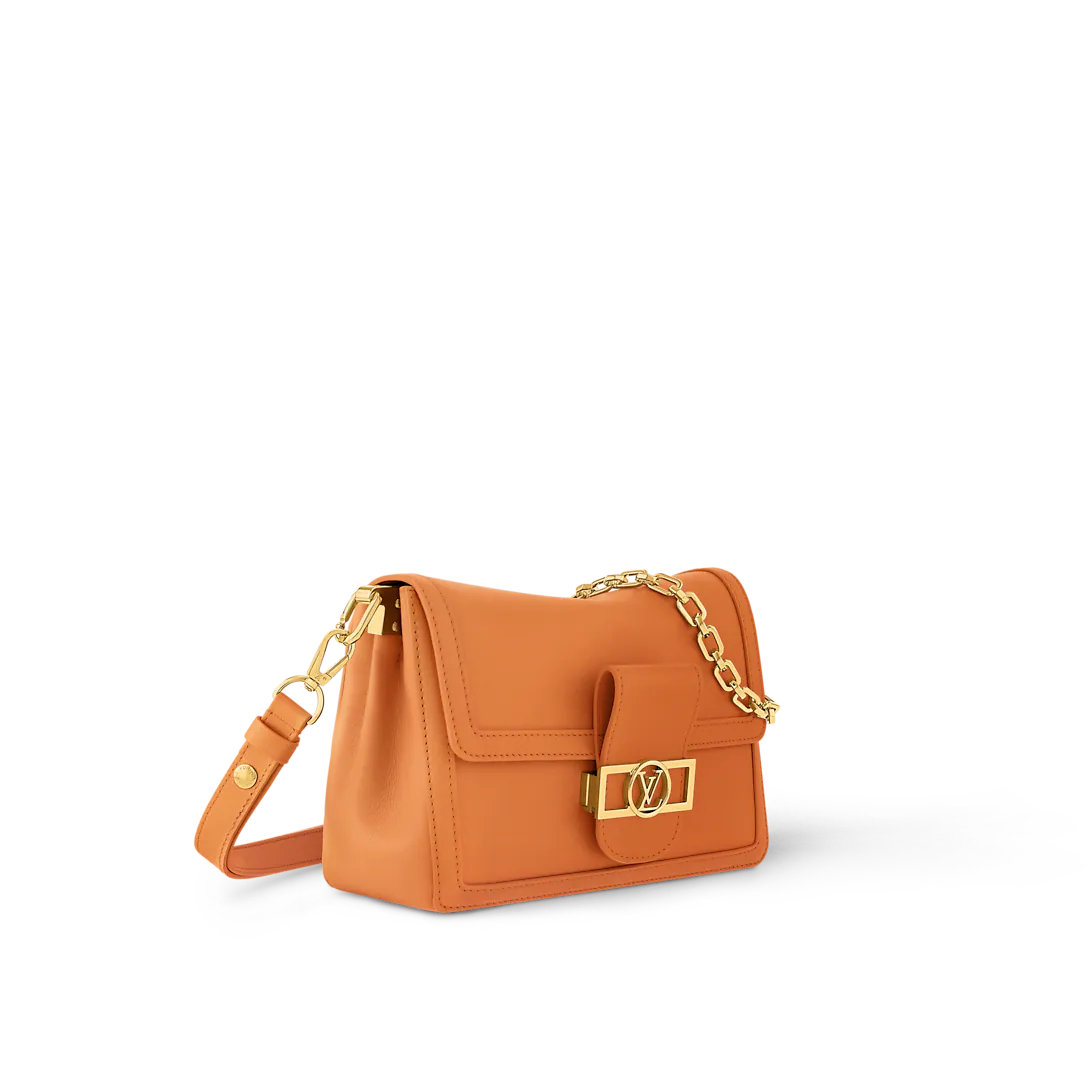 Louis vuitton Dauphine Soft MM apricot