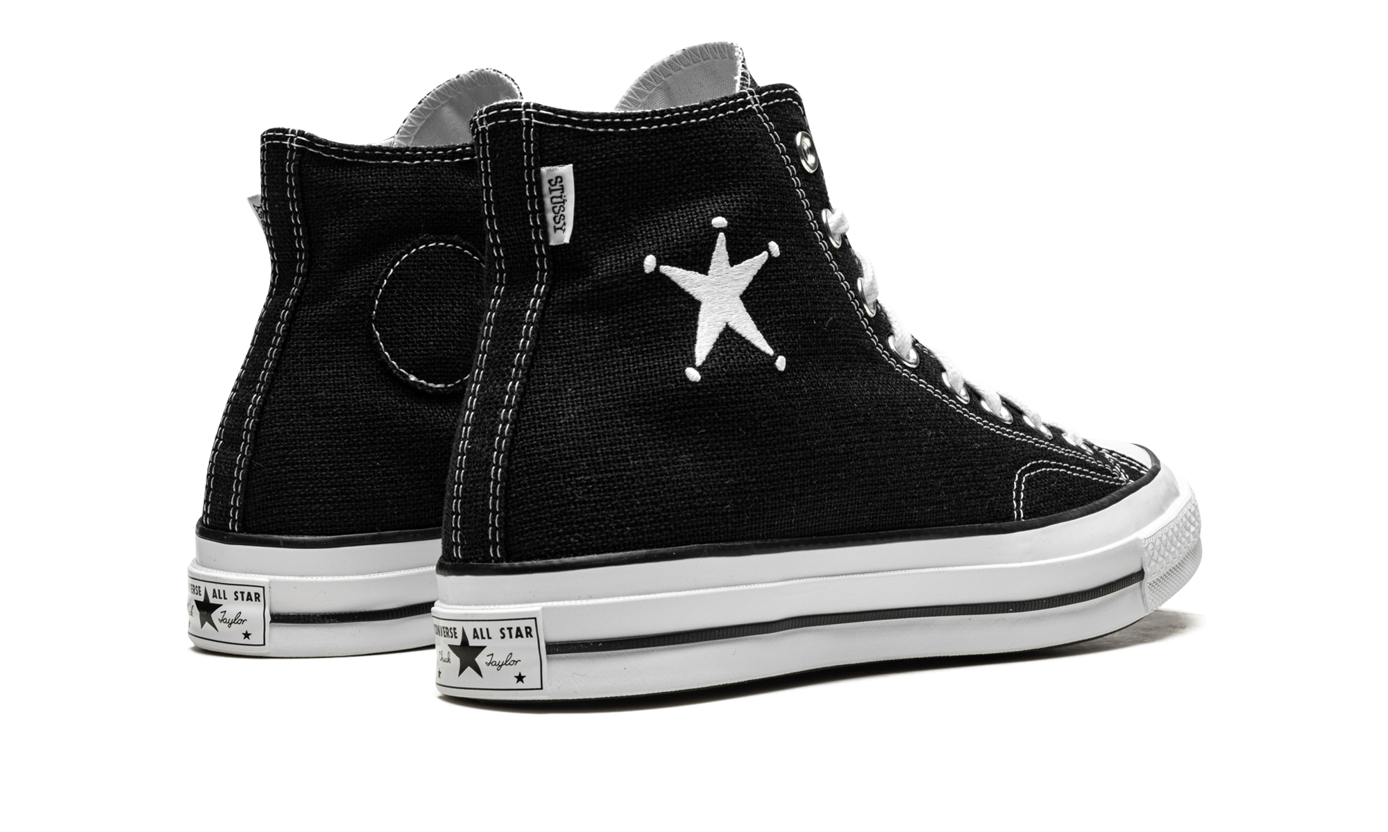 Chuck Taylor All Star 70 Hi "Stussy Black" A01765C