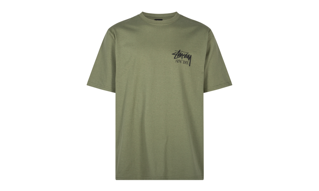 BASIC STÜSSY TEE "New York Exclusive - Olive" STUS03